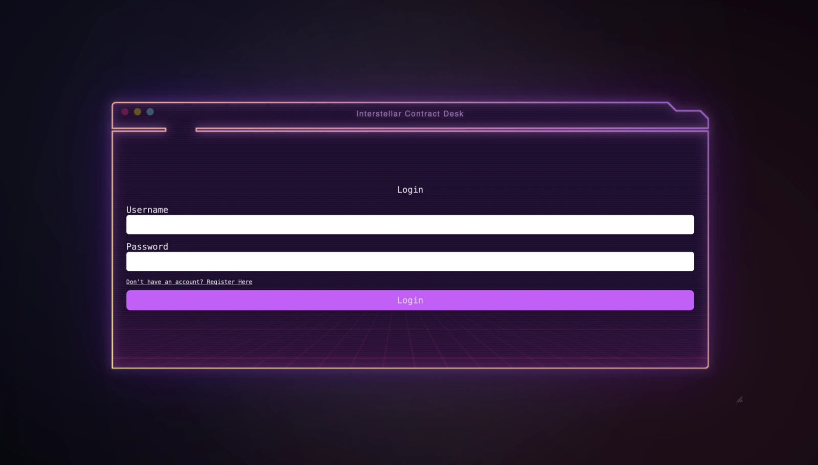 Login Page